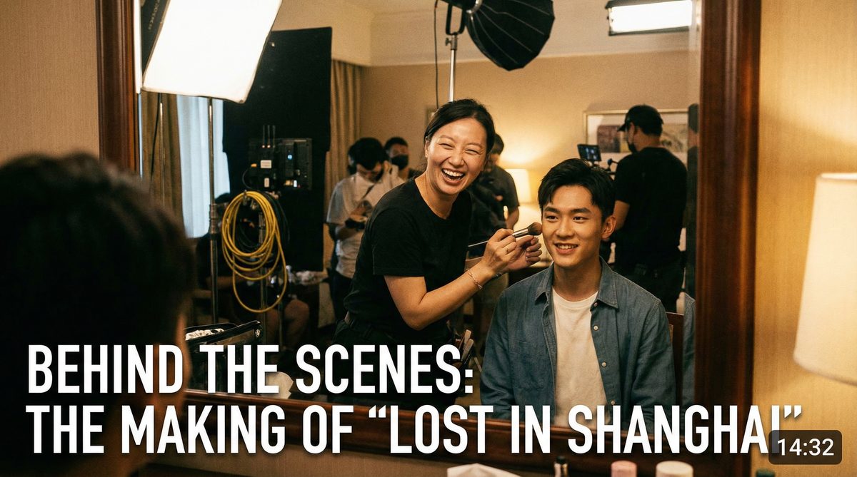 萝莉王一博幕后视频